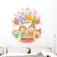 Happy Kids Birthday Party Wall Decal