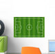 Football Field Top Wall Decal