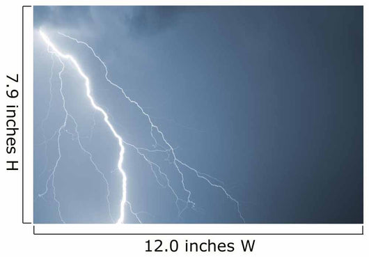 Summer Storm Bringing Thunder Wall Decal