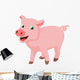 Cute Pig Cartoon Wall Decal