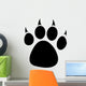 Tiger Paw Footprint Wall Decal