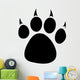 Tiger Paw Footprint Wall Decal