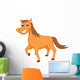 Horse Cartoon Wall Decal