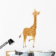 Cute Giraffe Cartoon Wall Decal