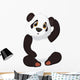 Cute Panda Cartoon Wall Decal