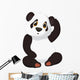 Cute Panda Cartoon Wall Decal