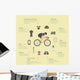 Cyclist Wall Decal