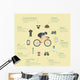 Cyclist Wall Decal