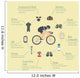 Cyclist Wall Decal