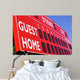 Red Baseball Scoreboard Cropped Wall Decal