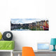 French Honfleur Port-town Wall Decal Panoramic Wall Decal