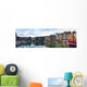 French Honfleur Port-town Wall Decal Panoramic Wall Decal