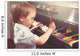Young Boy Painting Piano Wall Decal