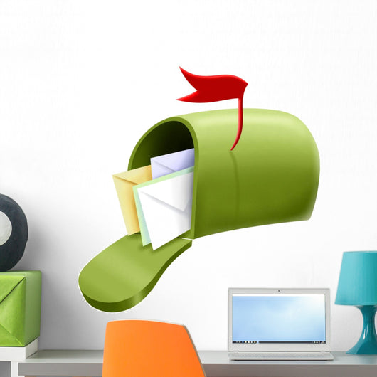Mailbox Wall Decal