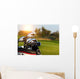 Golf Clubs Drivers over Wall Decal
