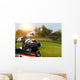 Golf Clubs Drivers over Wall Decal