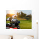 Golf Clubs Drivers over Wall Decal