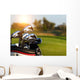 Golf Clubs Drivers over Wall Decal