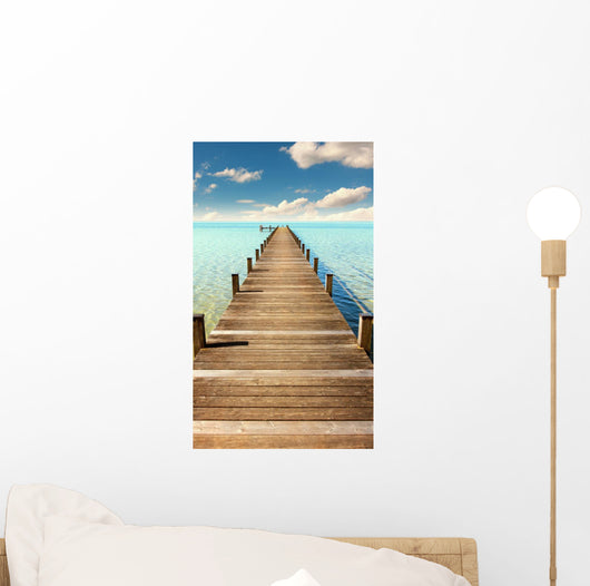 Steg Am Meer Wall Decal