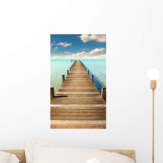 Steg Am Meer Wall Decal