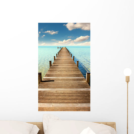 Steg Am Meer Wall Decal