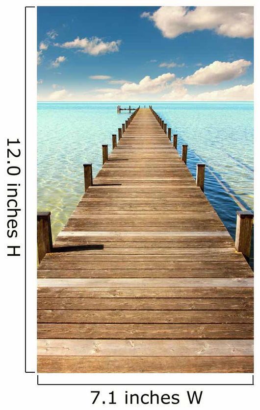 Steg Am Meer Wall Decal