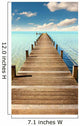 Steg Am Meer Wall Decal