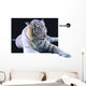 Geometric Siberian Tiger Wall Decal