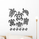 Decorative Turtles Wall Stickers Wall Decal