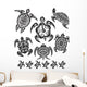 Decorative Turtles Wall Stickers Wall Decal