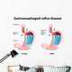 Gastroesophageal Reflux Disease Wall Decal