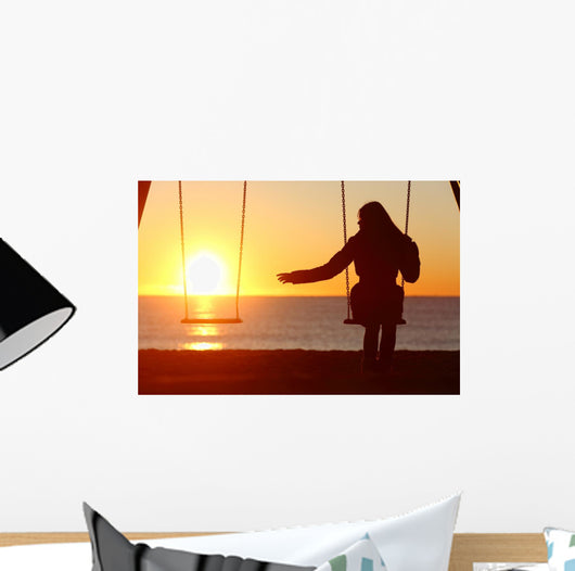 Single or Divorced Woman Wall Decal