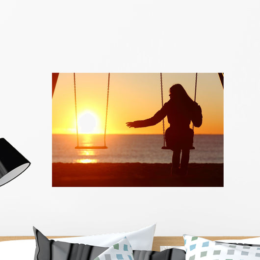 Single or Divorced Woman Wall Decal