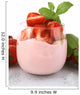 Yogurt Strawberry Wall Decal