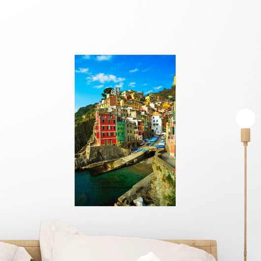 Riomaggiore Cinque Terre Wall Decal
