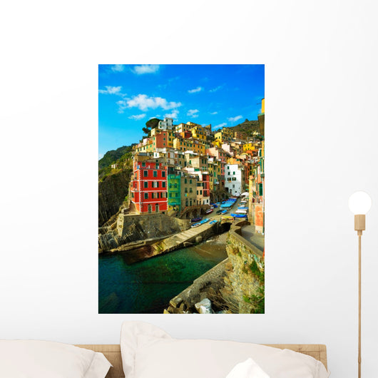 Riomaggiore Cinque Terre Wall Decal