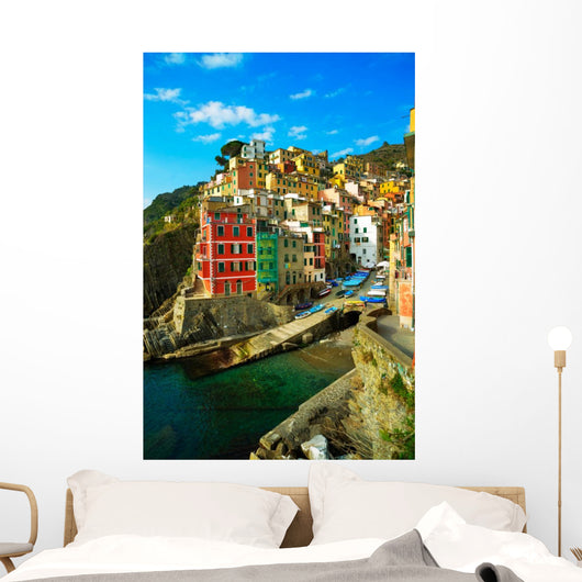 Riomaggiore Cinque Terre Wall Decal