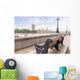 Bench Front Westminster Palace Wall Decal