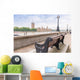 Bench Front Westminster Palace Wall Decal