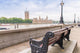 Bench Front Westminster Palace Wall Decal