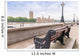 Bench Front Westminster Palace Wall Decal