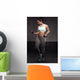 Fitness Female Woman with Wall Decal