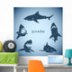 Shark Concept Wall Decal