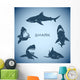 Shark Concept Wall Decal