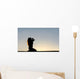 Silhouette Woman Kneeling Prayer Wall Decal Design 2