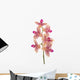Branch Orchid Flowers White Wall Decal Design 4