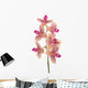 Branch Orchid Flowers White Wall Decal Design 4