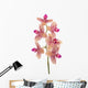Branch Orchid Flowers White Wall Decal Design 4