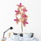 Branch Orchid Flowers White Wall Decal Design 4
