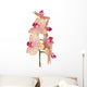 Branch Orchid Flowers White Wall Decal Design 3